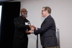 Michael Pollock, DBSA CEO and Gary Cooper